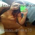 Woman snake